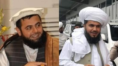 ملا تره خېل محمدي (ښی لاس) او مولوي عبدالحکیم منیب